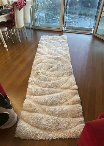 Kırık beyaz step halı