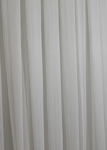 Bohem Beyaz İnce Tül Perde - Görsel 2