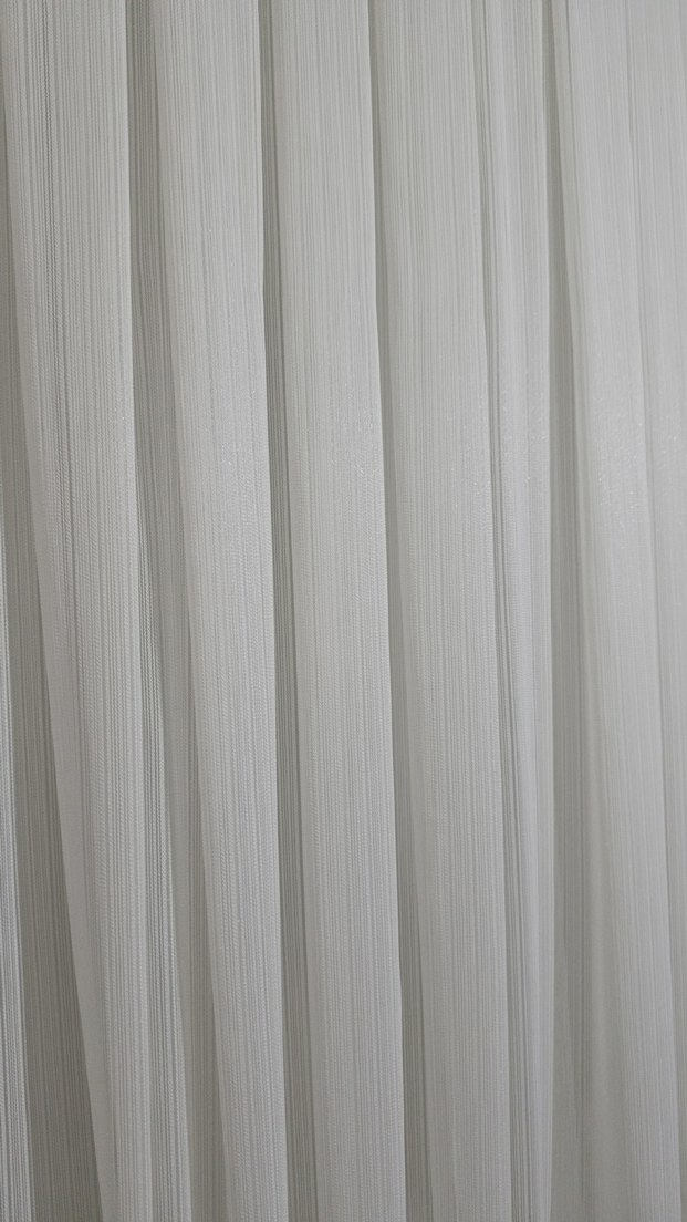 Bohem Beyaz İnce Tül Perde - Görsel 2