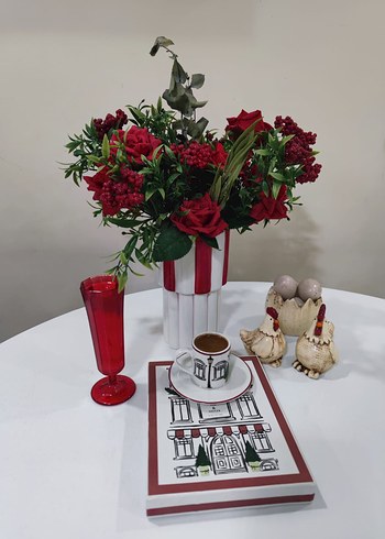 Bordo Espresso Kahve Fincanı Seti