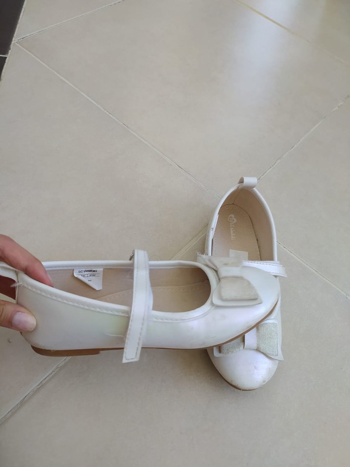 Lc Waikiki Beyaz Kız Babet Ayakkabı - Görsel 2