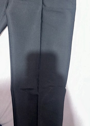 Siyah  Kadın Kumaş Pantolon - Görsel 2