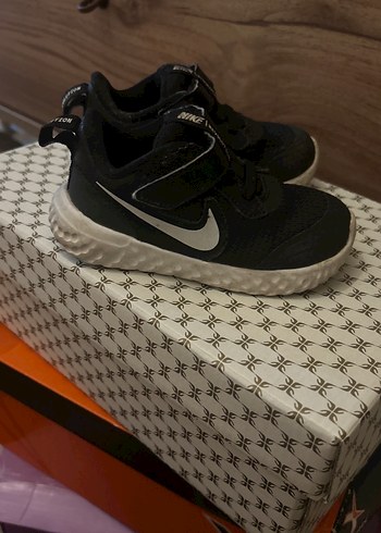 Siyah Erkek Çocuk Spor Ayakkabı Velcro - Görsel 2