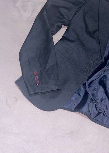 Kadın lacivert Blazer Ceket - Görsel 4