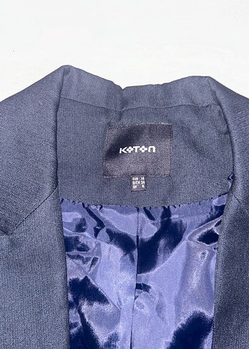 Kadın lacivert Blazer Ceket - Görsel 2