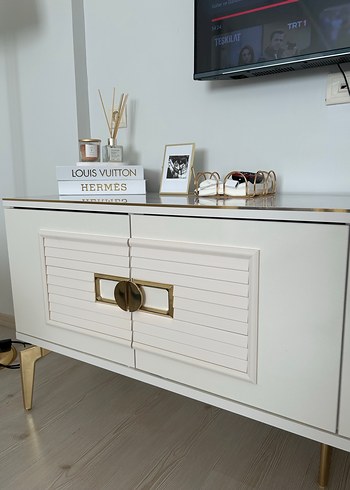 Veyron Beyaz TV Ünitesi - Görsel 4