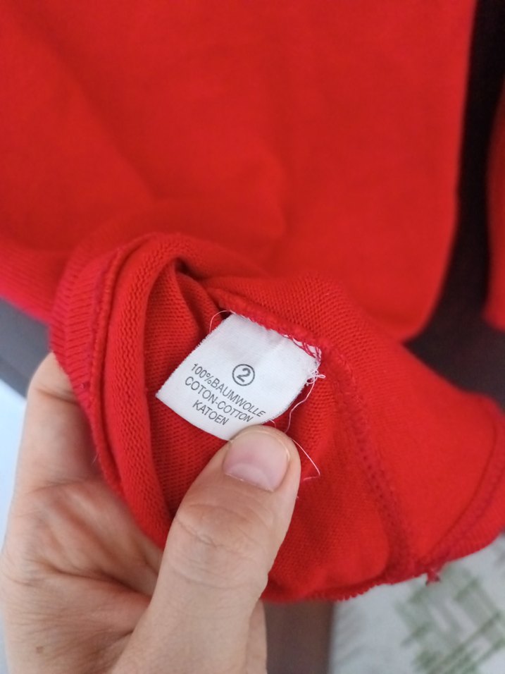 Kırmızı Kadın Boğazlı Triko Kazak - Görsel 3