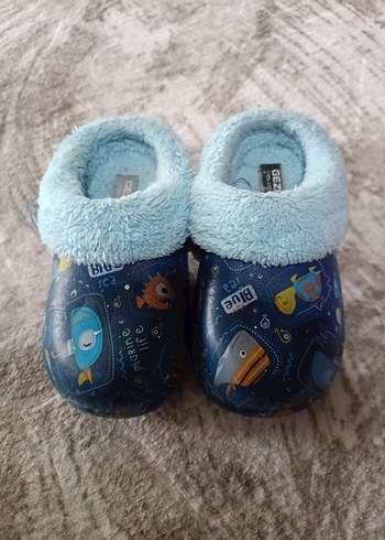 Mavi Erkek Çocuk Ev Terliği - Pop Kültür Desenli - Görsel 2