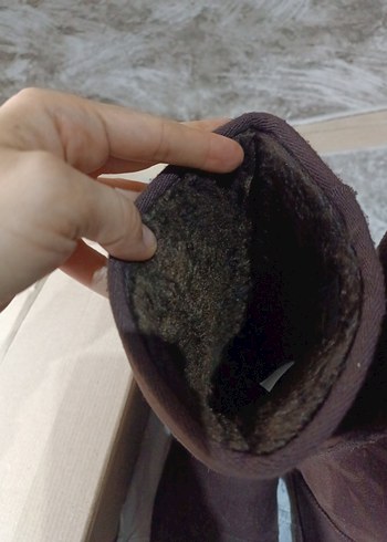 Kahverengi Süet Kadın Bot - Görsel 2