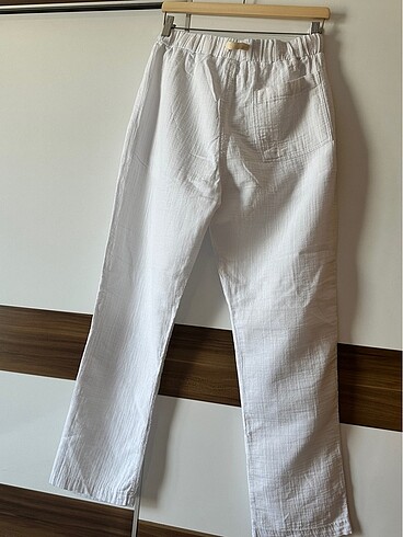 Pamuk keten pantolon. Erkek. M beben