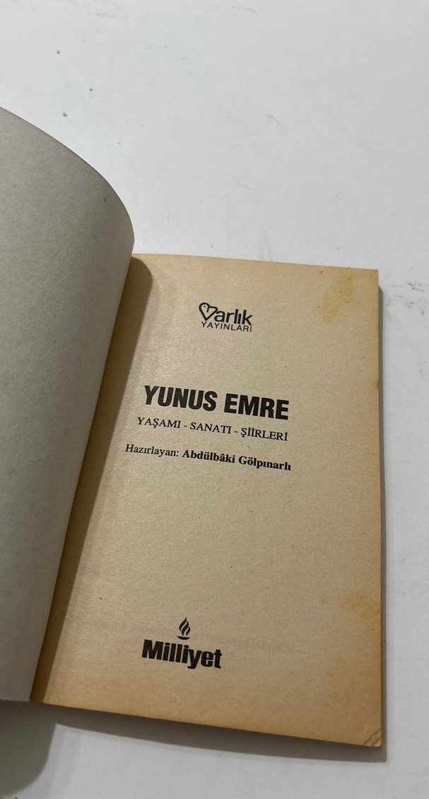 Yunus Emre - Abdülbaki Gölpınarlı Kitabı - Görsel 4