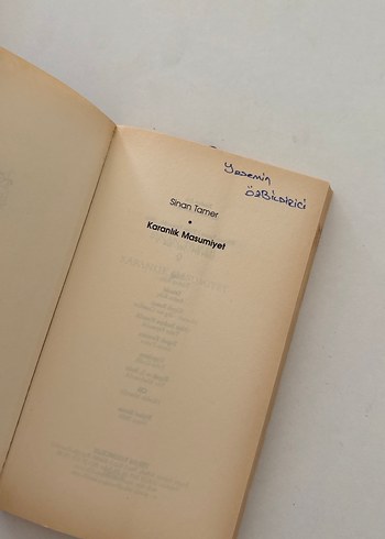 Karanlık Masumiyet - Sinan Tamer - Görsel 2