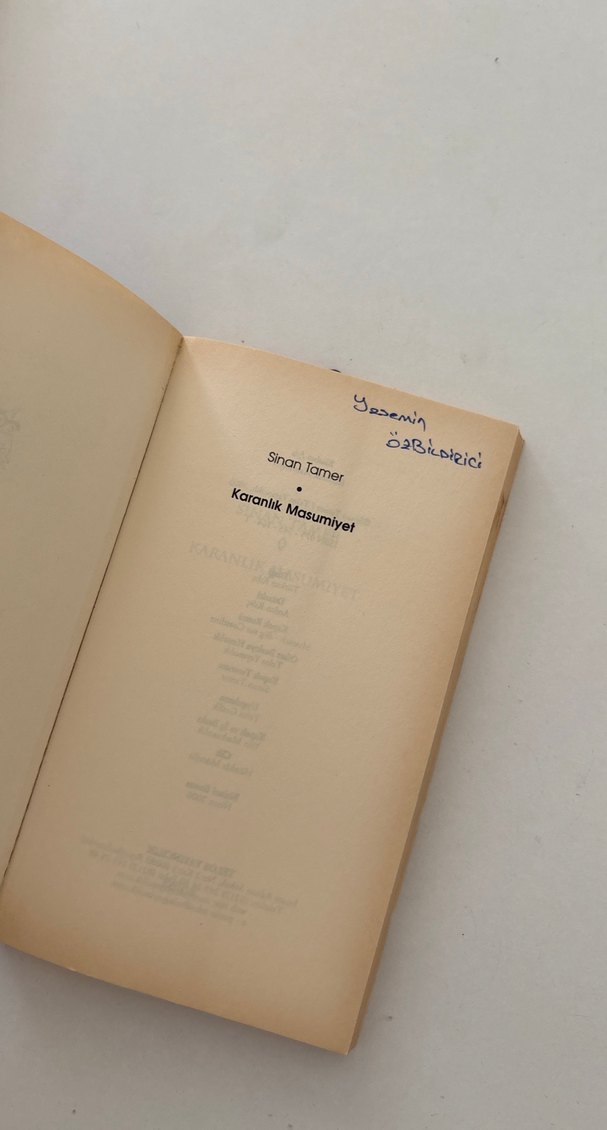 Karanlık Masumiyet - Sinan Tamer - Görsel 2