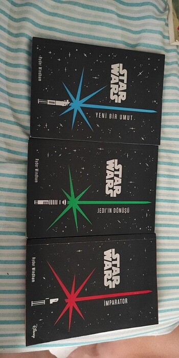 Starwars kitapları 3 lü set