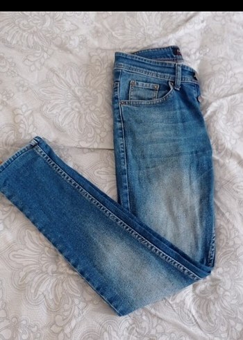 Kadın Mavi Denim Normal Boy Regular Fit Jean