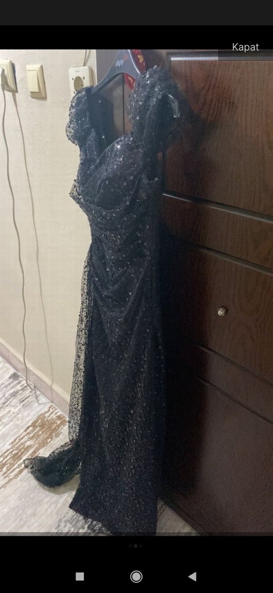 SiyahUzun Abiye Elbise - Görsel 2