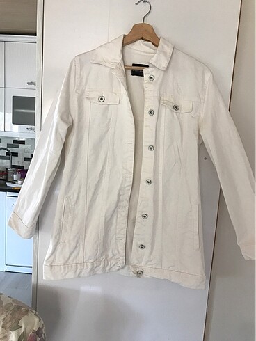 American Vintage Beyaz kot ceket