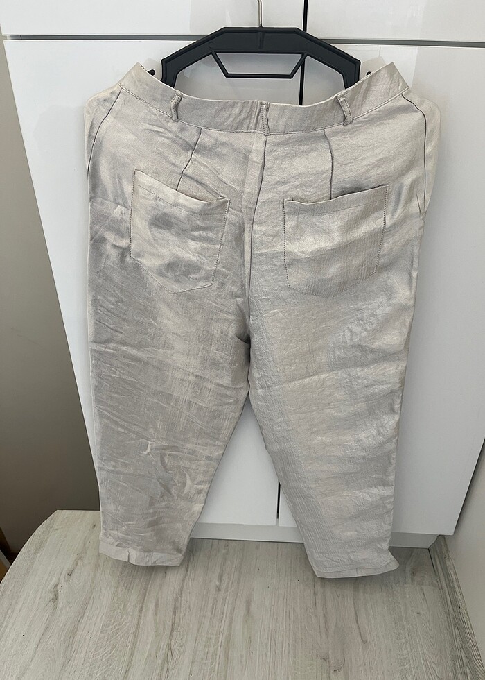 Etiketli seten gibi çok şık havuç pantolon - Görsel 4