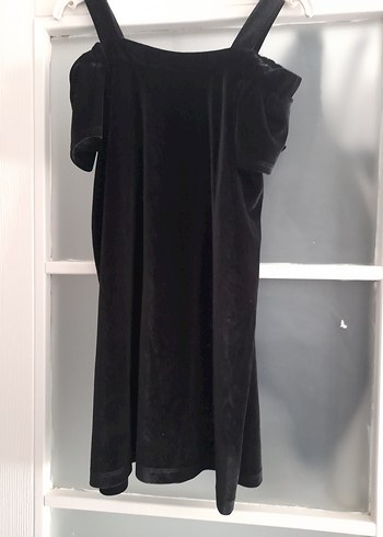 Siyah Uzun Kadın Gotik Elbise