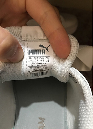 39 Beden beyaz Renk Puma vikky platform taban spor ayakkabı