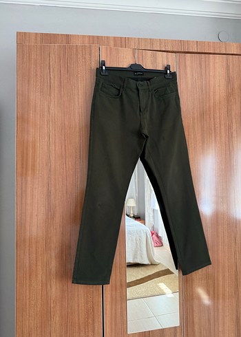 BLUEMINT Kemerli Regular Fit Kahverengi Erkek Pantolon