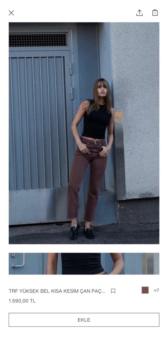 Zara jean - Görsel 3