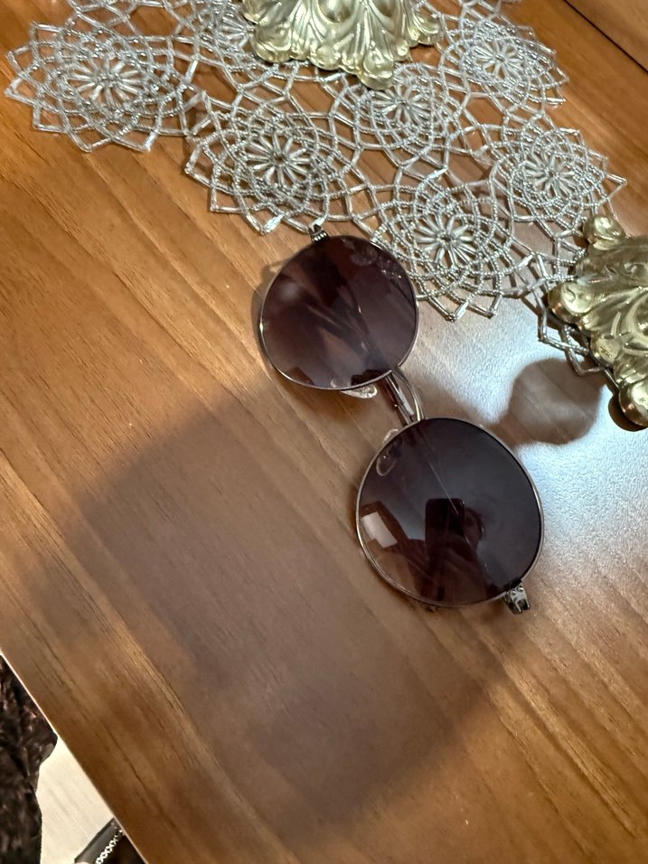 Kahverengi Kemer Detaylı Bohem Kadın Gözlüğü - Görsel 5