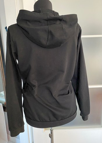 LC Waikiki Siyah Fermuarlı Sweatshirt