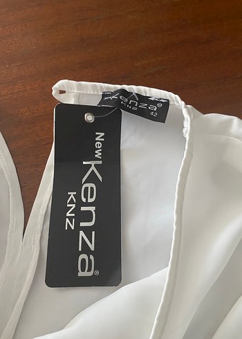 42 Beden Kadın Beyaz Uzun Kollu Tunik & Bluz