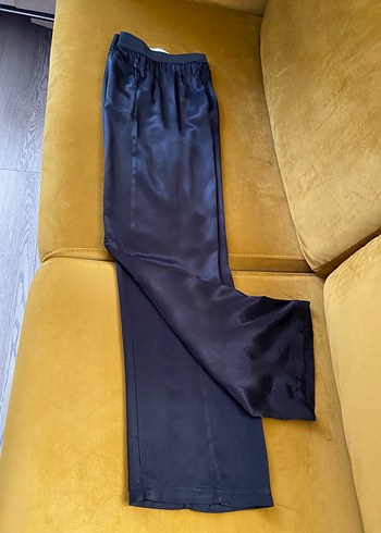 xl Beden Viskon saten pantolon