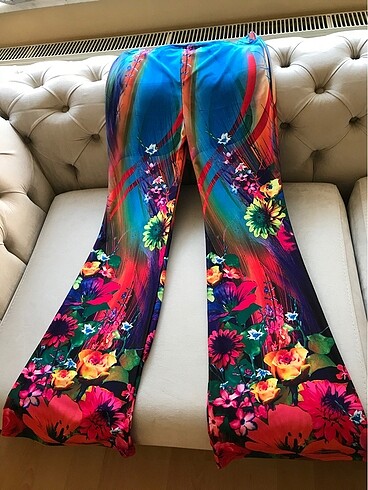 xl Beden Bol paça Pantalon