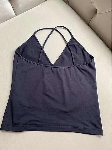 Mango Çapraz askılı bluz