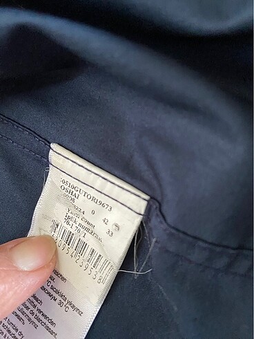 l/xl Beden lacivert Renk Cacharel Erkek Gömlek