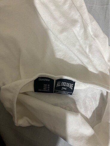 Bershka 2pac crop
