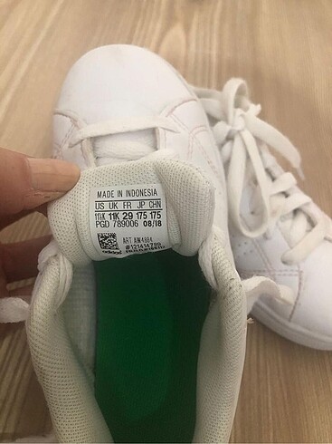 29 Beden beyaz Renk Adidas Stan Smith Çocuk Ayakkabı