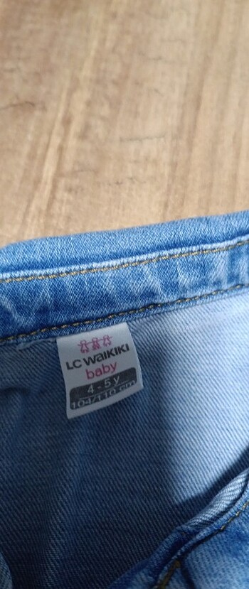 4 Yaş Beden LCW kot ceket