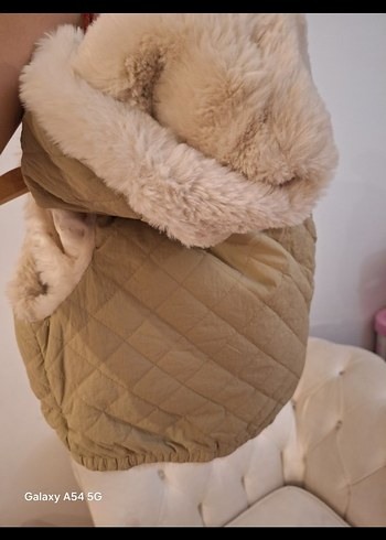 Zara Çift Taraflı Kız Çocuk Yelek - Görsel 8