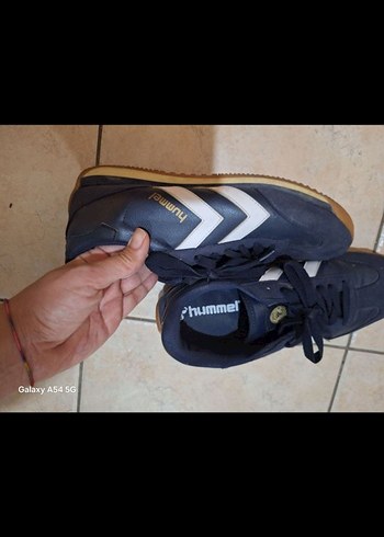 Kadın /Erkek Unisex Lacivert Hummel Spor Ayakkabı - Görsel 4