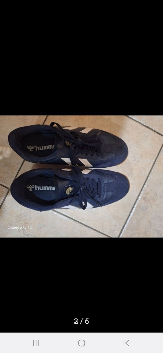 Kadın /Erkek Unisex Lacivert Hummel Spor Ayakkabı - Görsel 2