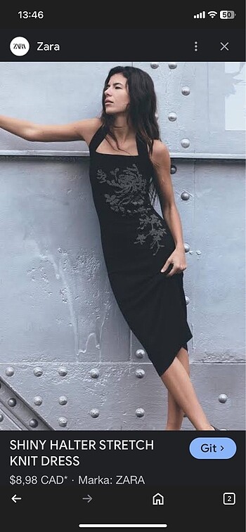 Zara Zara Trf elbise