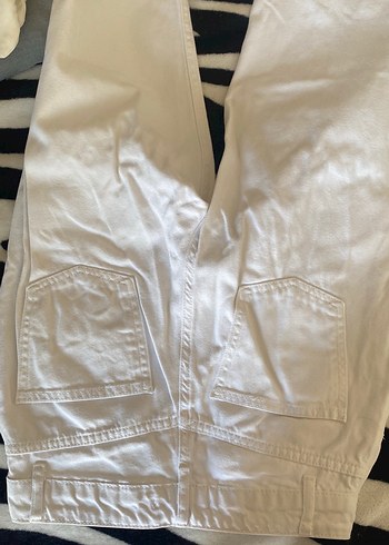 Beyaz Kadın Kot Pantolon - Görsel 6