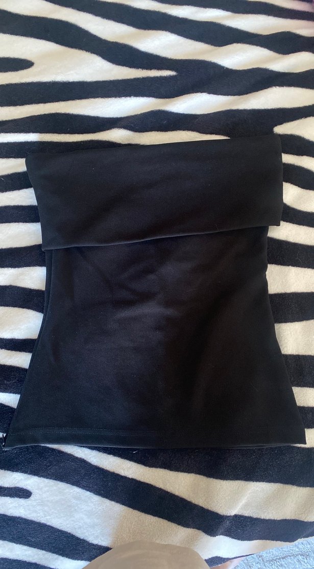 Siyah, Büzgülü Midi Korset - Görsel 2