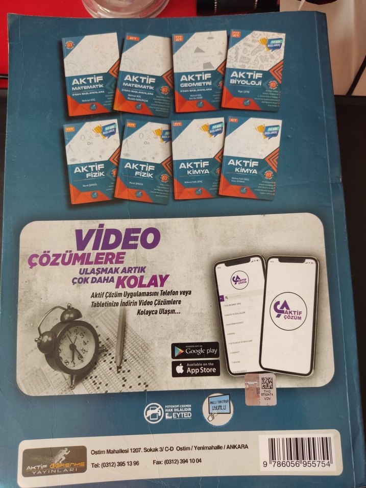 Aktif Geometri TYT AYT Soru Bankası - Görsel 3