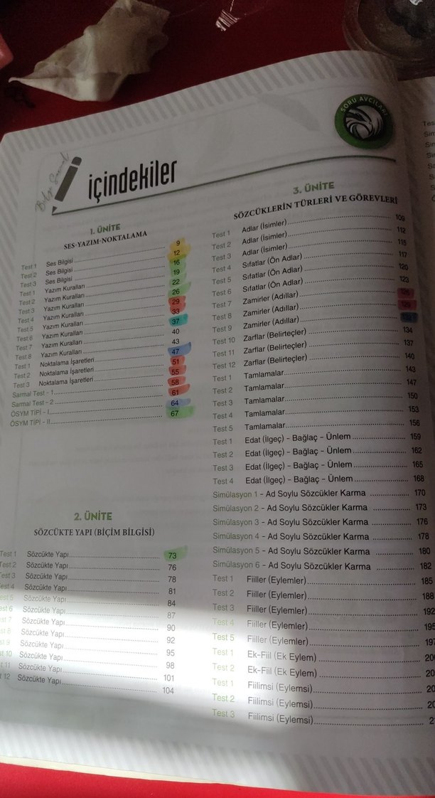 Bilgi sarmal dil bilgisi soru bankası - Görsel 2