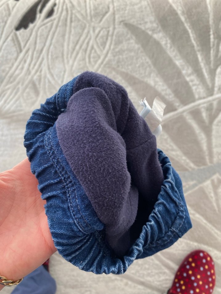 Erkek Çocuk Lacivert Denim Bol Kesim Pantolon - Görsel 2