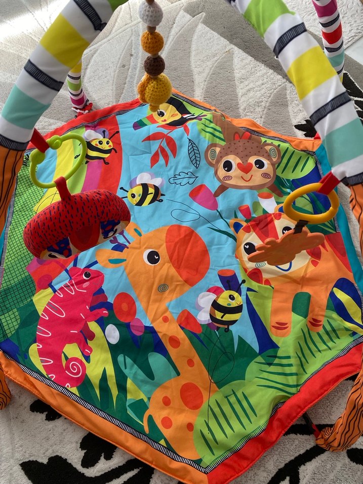 Renkli Bebek Oyun Halısı - Görsel 2