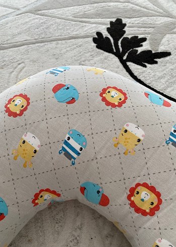 Renkli Desenli Emzirme ve Hamile Yastığı - Görsel 2