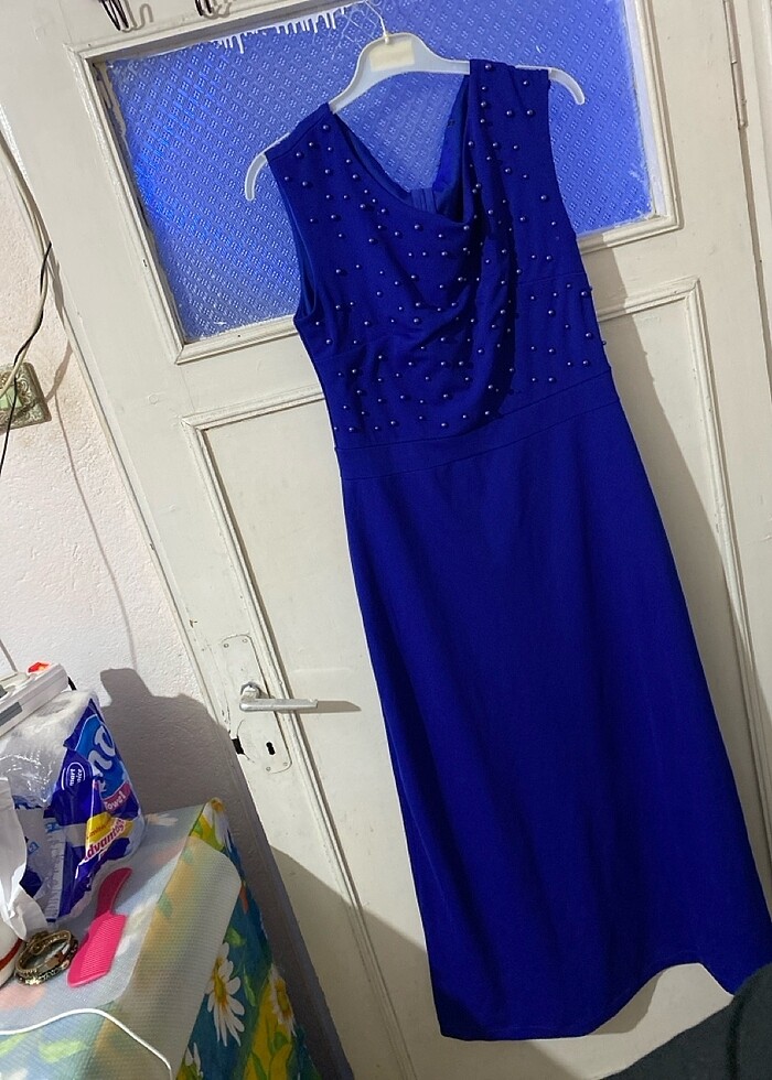 Saks mavisi abiye - Görsel 2