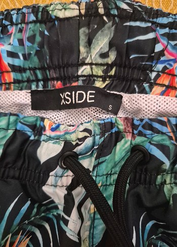 Renkli Baskılı Erkek  Deniz Şortu - Görsel 4