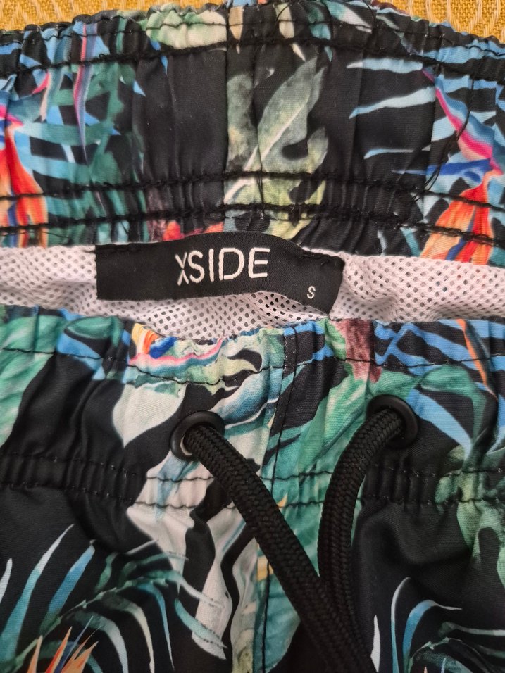 Renkli Baskılı Erkek  Deniz Şortu - Görsel 4